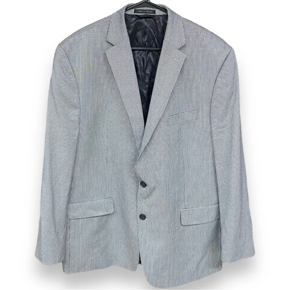 LAUREN RALPH LAUREN Mini Houndstooth Sports Jacket 46 R - Picture 2 of 10